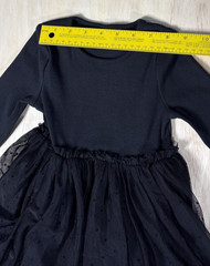 Dress 2 Years Toddler Girls Black Tulle Long Sleeve Polka Dot Skirt Baby GAP