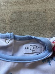 NWT Abby & Evie Snowflake Bubble 24M