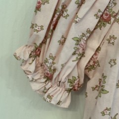 Petit Ami Baby Girl Pink Floral Pintuck Smocked Dress 12 Month NWT