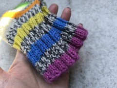 Fanny handmade babies wool socks, 10 cm
