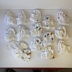 Baby Socks & Mittens Newborn Infant Non-slip soft 16 pair Lot Animal 0-12M ducky