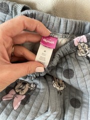 Disney Minnie Mouse toddler SET – Teal, Polka Dots – Fits Like A 3T