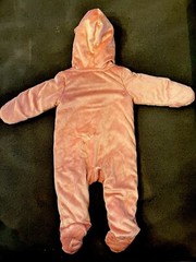 Carters Just One You Infant Hooded Covered Hands Warm Fox Feet New No Tags