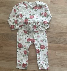 24m Baby Girl Floral Jumpsuit Romper LAMAZE