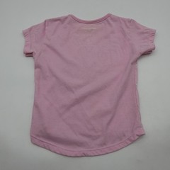 Nickelodeon T-shirt Toddler Girls Size 3T Pink Graphic Print Logo Glitter.#38211