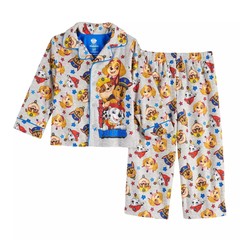 Paw Patrol Flannel Flame Resistant 2 Piece Pajamas PJ Set Boys Toddler Sz 2T NWT