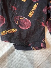 2013 Spiderman Pajamas Size 4 T Tank and Shorts Sleepwear Set