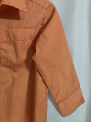 Orange Long Sleeve Button-Down By Van Heusen Boy’s Toddler Size 2T
