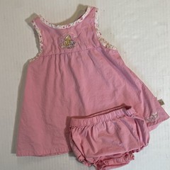 Disney Classic Pooh 12 Months Embroidered Forever Friends Piglet Dress Bloomers