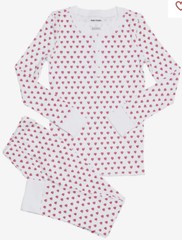 Roller Rabbit Heart print pajamas 12-18M