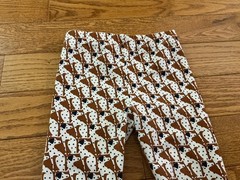 MAYORAL GIRL 4 Cotton Elastane “Dalmation Dog “ Pattern Pull On Bottoms
