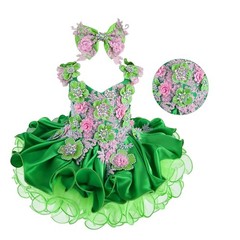Jenniferwu G588GP Infant Toddler Baby Newborn Little Girl’s Pageant Party Dress