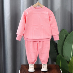 New Kids 2Pcs Spring Long Sleeve Sweater Set Boys Girls Fashion Fast Shipping