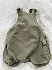 Banana Republic baby 18 – 24 Mos Linen Blend Bubble Overalls | Sage Green Spring