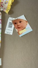 6 Months Girls “Bee” THREE Piece Outfit Set~Coverall, Bib & Socks, New With Tags