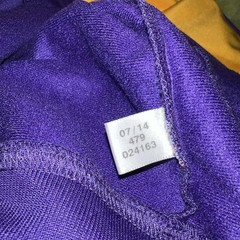 2014 Adidas Los Angeles LAKERS NBA Basketball Kids 4T Embroidere Zip Up Jacket