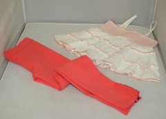 Janie and Jack Girls Pant Sz 6 NWOT & Top Sz 4 Ruffle Strappy NWT