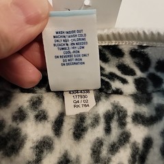Old Navy Toddler Fleece 1/2 Zip Pullover, Animal Print Sz. 2T