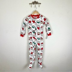 NWT NEW Carter’s Santa Clause Fleece Footie Pajamas Christmas Holiday