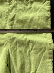 ANAVINI Apple Green CORDUROY ROMPER 12m Christmas Tree Hand Smocked Artisan