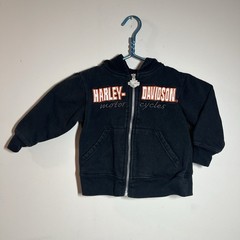 Harley-Davidson Motorcycles Little Boys 3T Embroidered Hooded Jacket Zip Up
