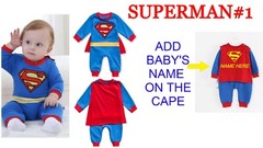 SUPERHERO BABY ROMPER