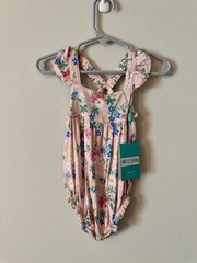 NEW Posh Peanut Floral Bubble – 6-12 Months