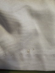18 -24 mo baby girl SOUTHERN SUNSHINE Purple White striped Tulip BISHOP DRESS