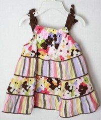 18-24 Month Gymboree Multi-colored Floral mid length dress