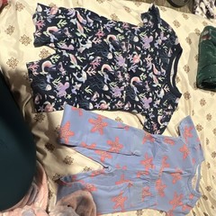 Member’s Mark Organic Cotton Pajama Set Size 7 Sea Life Snug Fit 2pc