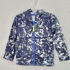 J. CREW Crewcuts 2T Toddler Full-Zip Hooded French Terry Sweatshirt Jacket