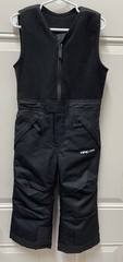 Toddler Arctix Black Fleece Bib Snow pants Size 3 T
