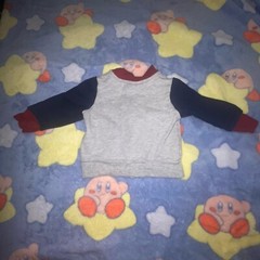 New Born Infant Baby Sweater Pockets Mommys Rookie Football 0-3 Months Carters