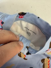 Baby Boy 6 Pc lot Kyte Blanket, Milk barn gown, Janie Jack Rashguard