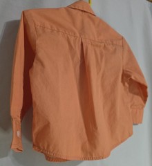 Orange Long Sleeve Button-Down By Van Heusen Boy’s Toddler Size 2T