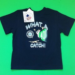 NEW** Seattle Mariners Baseball “What A Catch!” Boys Girls 4T Shirt Gift! MLB