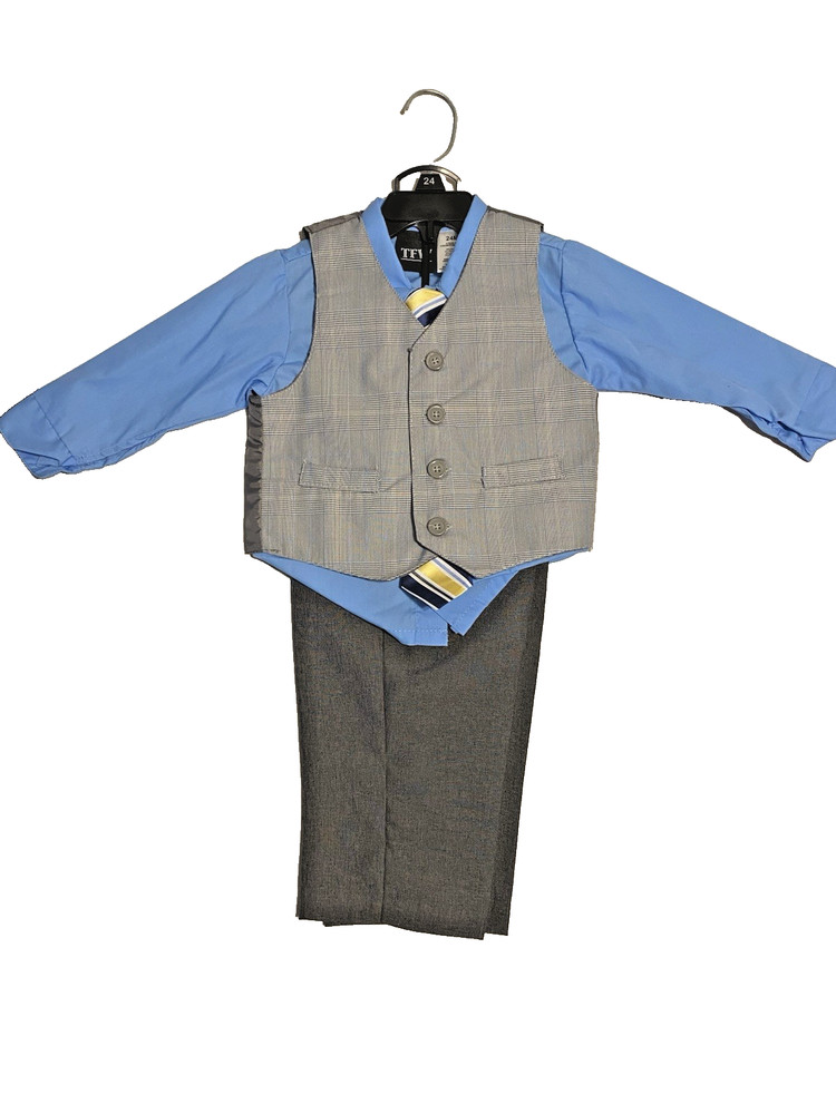 TFW Boy’s Size 24M 4 piece Formal Outfit