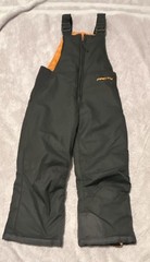 ARCTIX 4T Gray Orange Insulated Snow Pants Ski Salopettes Style #1575
