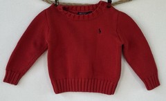 Polo Ralph Lauren Toddler’s Sweater Red Preppy Classy Child’s Size 2T