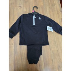 Reebok Toddler Unisex Half Zip Pullover and Jogger Set, 2 Piece, Sizes 18M NWT