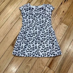 Janie and Jack Leopard Print Toddler Dress 18-24 Months