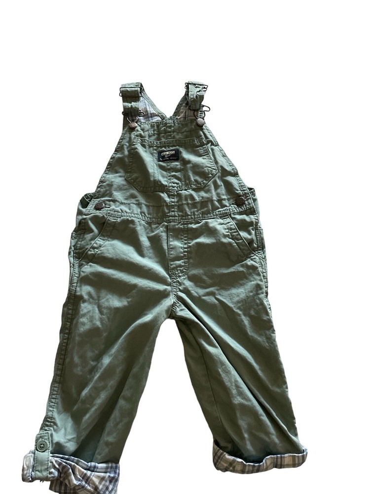 Oshkosh Green W/contrasting Cuffs 4T Made Bangladesh