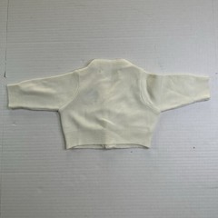 Vintage 80s Detroit Tigers Baby Cardigan Sweater Size 12 MONTHS