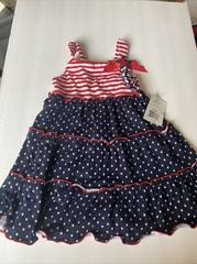Sophie Rose 24m Month Dress American Flag Fourth Of July