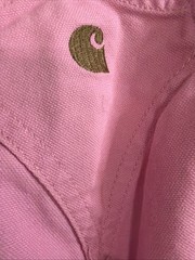 Carhartt Toddler Pink Canvas Bib Overalls Toddler Size 18 months