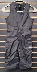 The North Face Toddler Insulated Dryvent Snow Bibs Black 3T