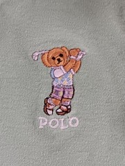 Ralph Lauren Polo Golf BEAR Golfer SS Shortall Romper Spring Summr 12M Preppy EU