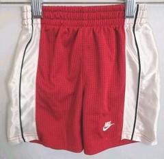 Nike Baby 12 Months Shorts Red Mesh Athletic Basketball Shorts Infant 12M