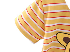 Kids Boys Giraffe Cartoon Tee and Shorts 2PCS Set Toddler Cotton Sport Suit