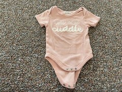 Rabbit + Bear Stay at Home & Cuddle Girls Bodysuit 0-3M